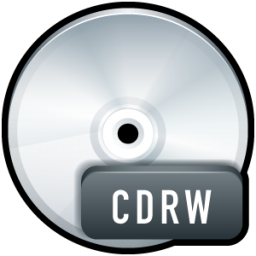 File CDRW Icon 256x256 png